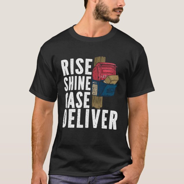 Postarbeiter Postversand Mail Escor T-Shirt (Vorderseite)
