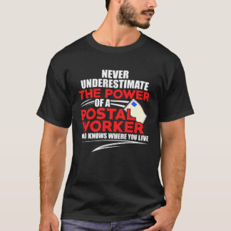 Postarbeiter-Unterschätzung Postman Mailman DA1 T-Shirt