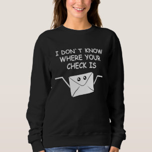 Postbeamter Postleben Zustellung Briefträger Sweatshirt