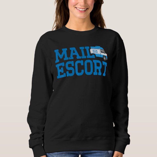 Postbediensteter Begleiter US-Post Briefträger Pos Sweatshirt (Vorderseite)