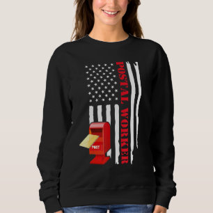 Postbediensteter Kunst Männer Frauen Postbote Post Sweatshirt