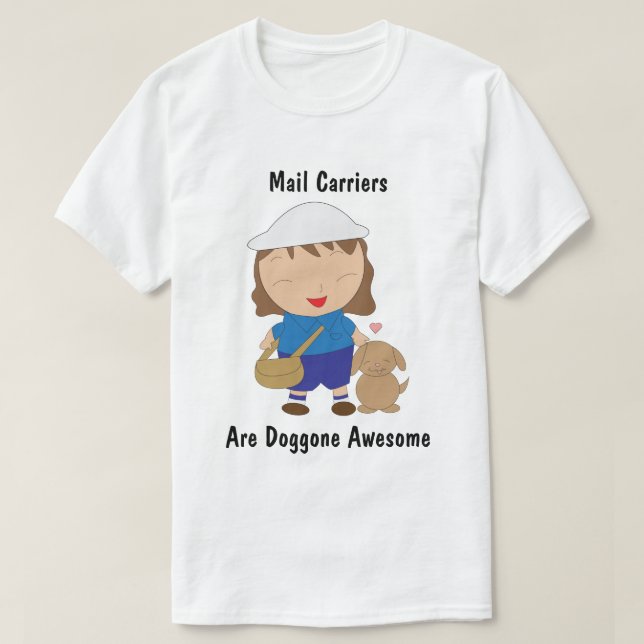 Postbeförderer Bewertung von Postarbeitern T-Shirt (Design vorne)