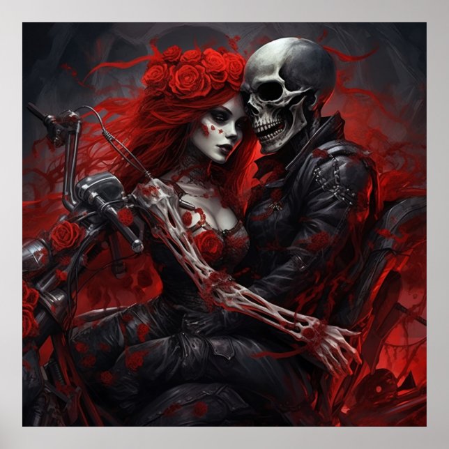 Postbote der Straße Poster (Vorne)