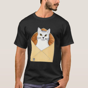 Postbote Kätzchen Briefträger Katze T-Shirt