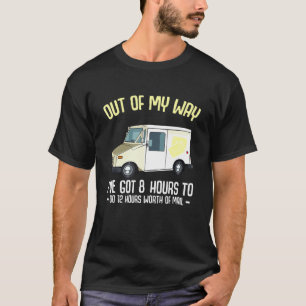 Postbote Postman Postman Postpost O T-Shirt