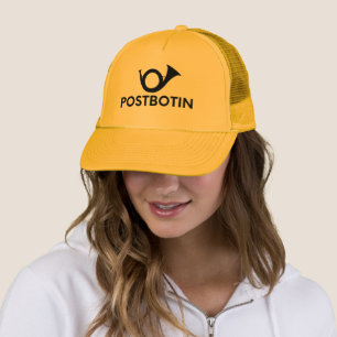 Postbotin Kostüm Post Karneval Postbotin Truckerkappe