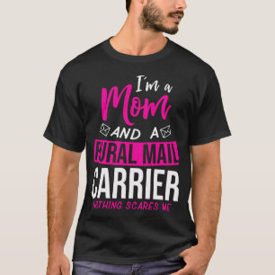 Postbotin Mama Postangestellte Ehefrau Lustiger Br T-Shirt