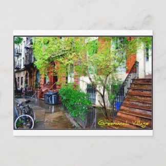 Postcard 1 - Greenwich Village, NYC Postkarte