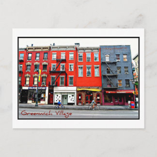 Postcard 3 - Greenwich Village, NYC Postkarte