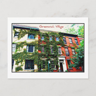 Postcard 4 - Greenwich Village, NYC Postkarte