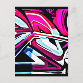 Postcard-Abstrakt/Misc-Graffiti Gallery 110 Postkarte