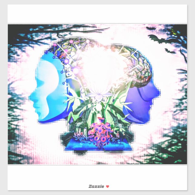 Postcard Aufkleber (Blatt)