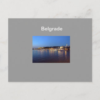 postcard Belgrade Postkarte