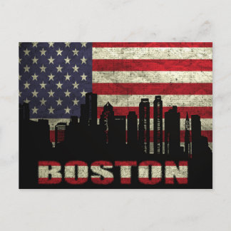 Postcard Boston Postkarte