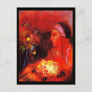 Postcard-Classic Art-Redon 17 Postkarte
