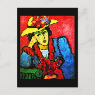 Postcard-Classic/Vintag-Alexej von Jawlensky 17 Postkarte