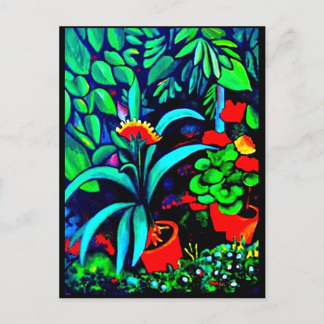 Postcard-Classic/Vintag Art-August-Macke 6 Postkarte (Vorderseite)