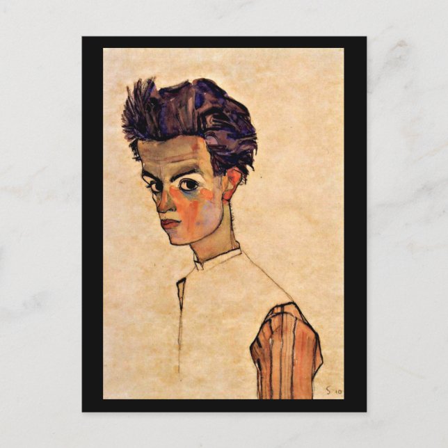 Postcard-Classic/Vintag-Egon Schiele 5 Postkarte (Vorderseite)