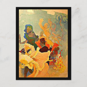 Postcard-Classic/Vintag-Jules Chéret 21 Postkarte