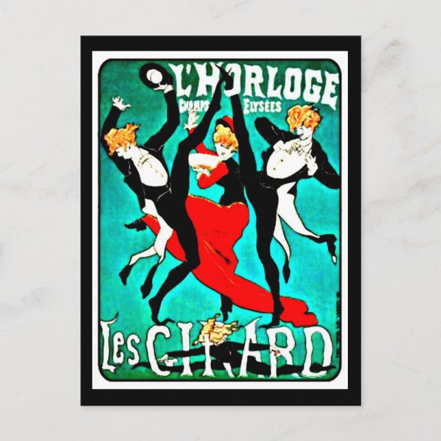 Postcard-Classic/Vintag-Jules Chéret 24 Postkarte (Vorderseite)