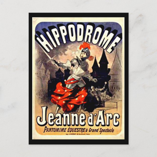 Postcard-Classic/Vintag-Jules Chéret 2 Postkarte (Vorderseite)