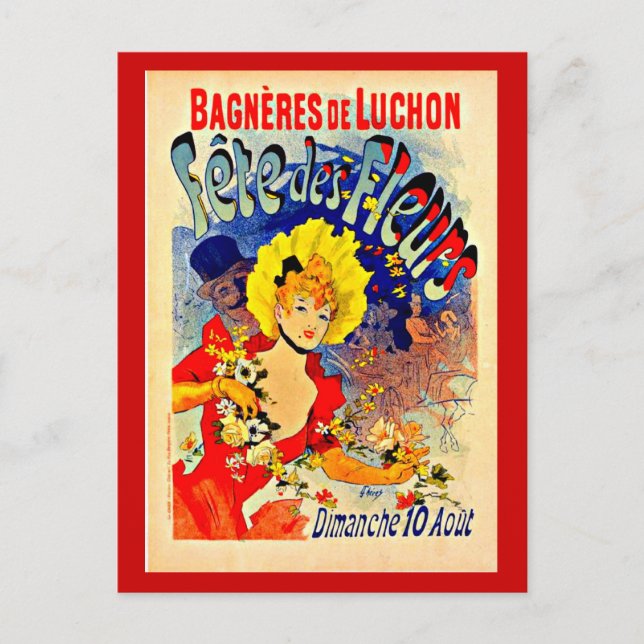 Postcard-Classic/Vintag-Jules Chéret 39 Postkarte (Vorderseite)