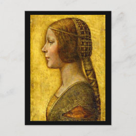 Postcard-Classic/Vintag-Leonardo da Vinci 4 Postkarte