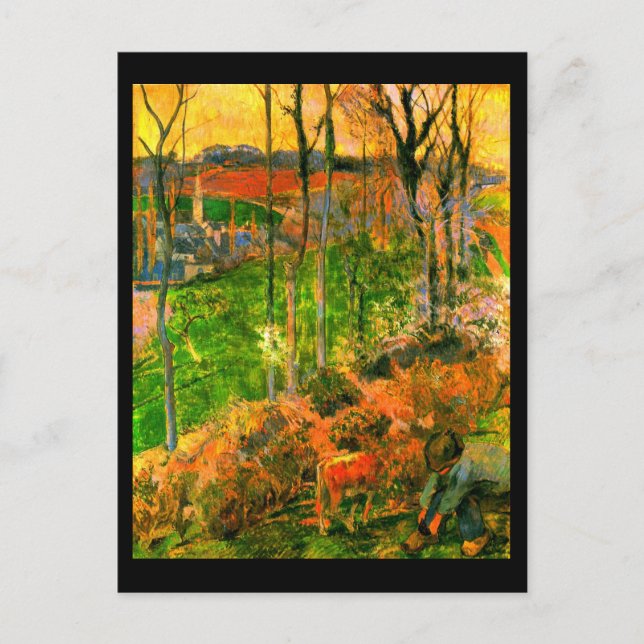 Postcard-Classic/Vintag-Paul Gauguin 15 Postkarte (Vorderseite)