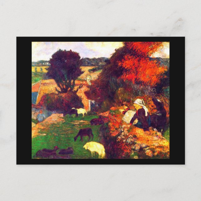 Postcard-Classic/Vintag-Paul Gauguin 16 Postkarte (Vorderseite)
