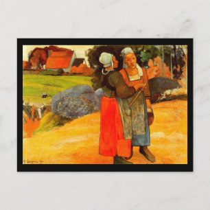 Postcard-Classic/Vintag-Paul Gauguin 18 Postkarte