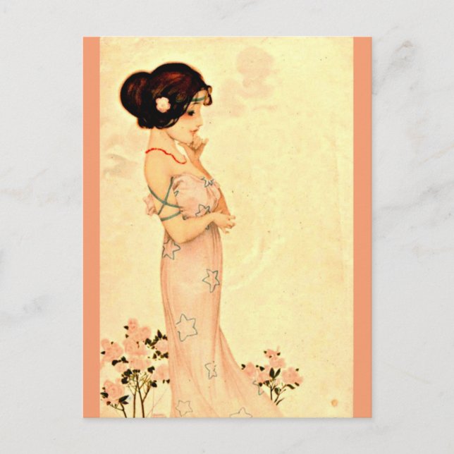 Postcard-Classic/Vintag-Raphael Kirchner 11 Postkarte (Vorderseite)