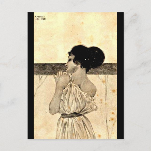 Postcard-Classic/Vintag-Raphael Kirchner 17 Postkarte (Vorderseite)