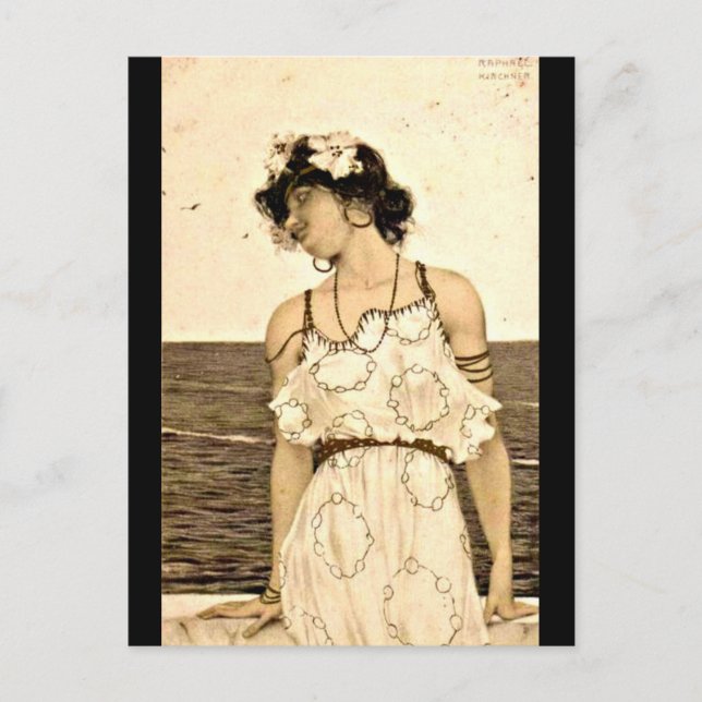 Postcard-Classic/Vintag-Raphael Kirchner 19 Postkarte (Vorderseite)