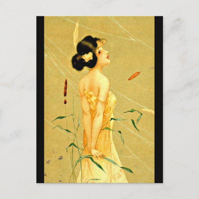 Postcard-Classic/Vintag-Raphael Kirchner 2 Postkarte (Vorderseite)
