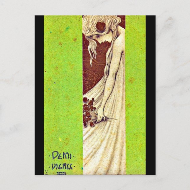 Postcard-Classic/Vintag-Raphael Kirchner 35 Postkarte (Vorderseite)