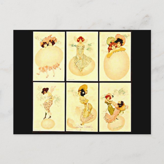 Postcard-Classic/Vintag-Raphael Kirchner 36 Postkarte (Vorderseite)