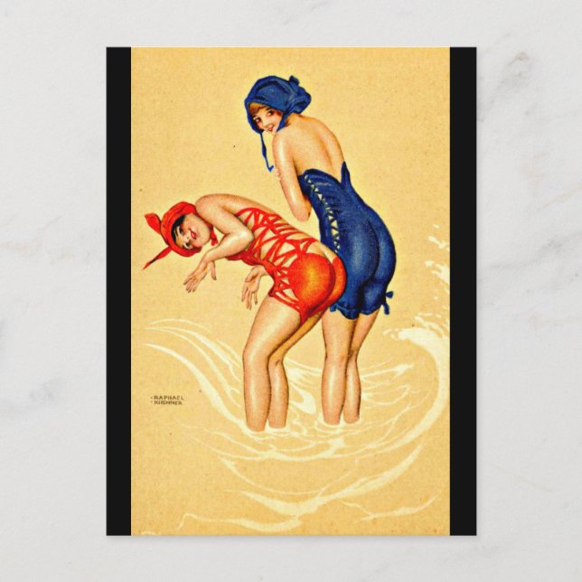 Postcard-Classic/Vintag-Raphael Kirchner 43 Postkarte (Vorderseite)