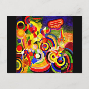 Postcard-Classic/Vintag-Robert-Delaunay 8 Postkarte