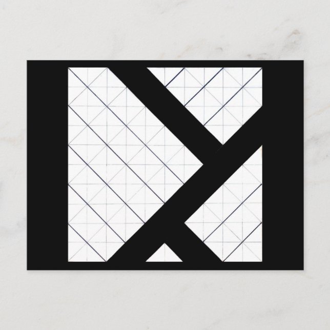 Postcard-Classic/Vintag-Theo Van Doesburg 25 Postkarte (Vorderseite)