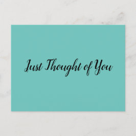 Postcard - Denken: Ich juble dich an! Postkarte