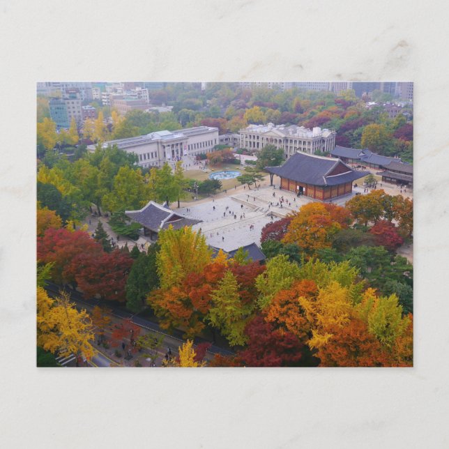 Postcard Deoksugung Palace, Seoul, Südkorea Postkarte (Vorderseite)