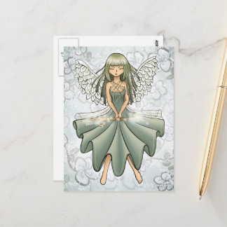 Postcard - Fey Summoning Spring Design Postkarte