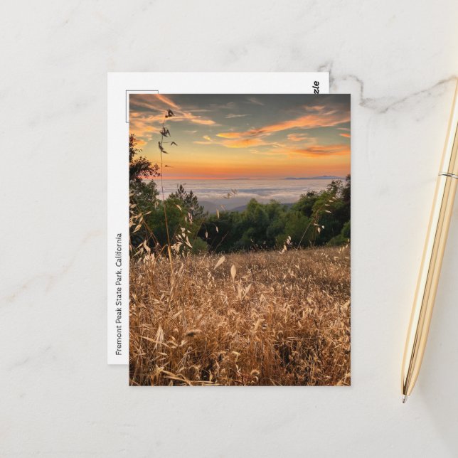 Postcard - Fremont Peak Staat Park, Kalifornien Postkarte (Vorderseite/Rückseite Beispiel)