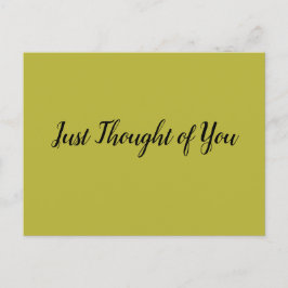 Postcard - Gedanken: Frieden. Postkarte