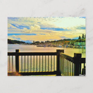 Postcard Gig Harbor Postkarte