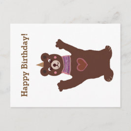 Postcard Glückwunsch 1. Geburtstag Postkarte