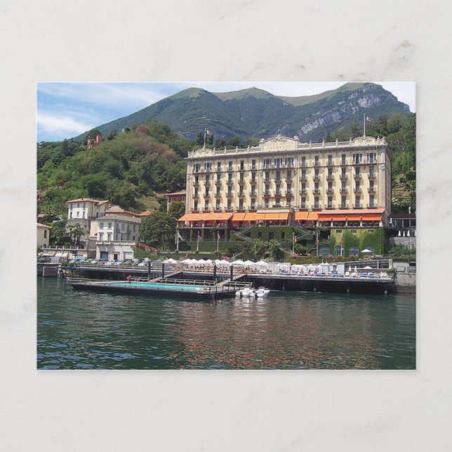 Postcard Grand Hotel in Tremezzo, Como, Italien Postkarte (Vorderseite)