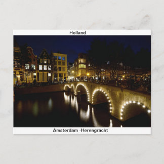 Postcard Grußkarte aus Amsterdam-Holland Postkarte