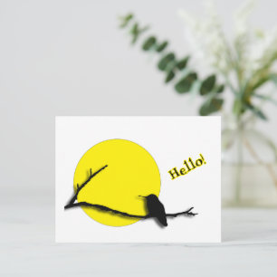 Postcard - Hummingbird - Grüße Postkarte