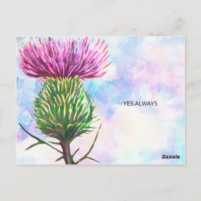 POSTCARD "JA IMMER POSTKARTE (Rückseite)